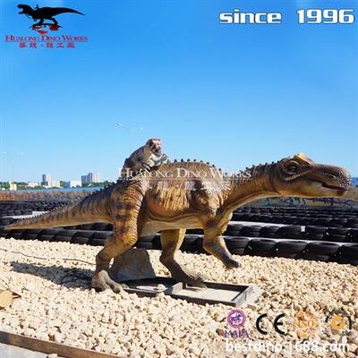 网红仿真恐龙仿真慈母龙背小龙国外博物馆展览自贡恐龙工厂制作