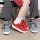 男女同款 2026年春季 百搭小红鞋 回力情侣鞋 子厚底休闲运动面包板鞋