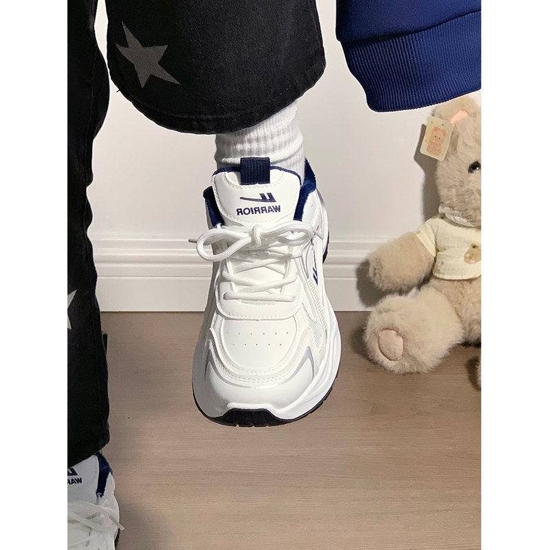 回力加绒厚底老爹鞋冬季新款百搭