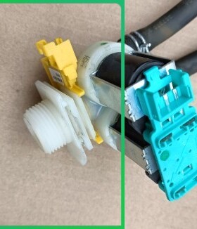 适用博世洗衣机WAU284600W原厂进水阀带流量计电磁阀排水泵污水塞