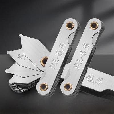 半径规R规样板高精度r角规测量工具圆弧尺R0.3-1.5R1-7R7.5-15