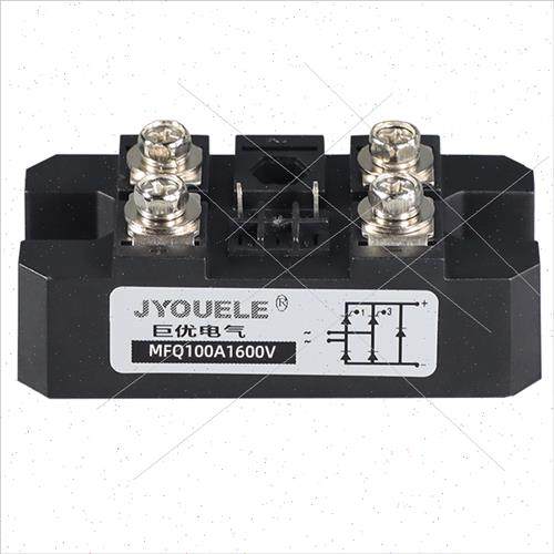 MFQ100A1600V 100-16单相半控整流桥模块MFQ100A 40A 60A600V 50A