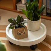 托圆形正 托架底托 花盆托 托盘带轮可移动底座接水盘盆栽支架托