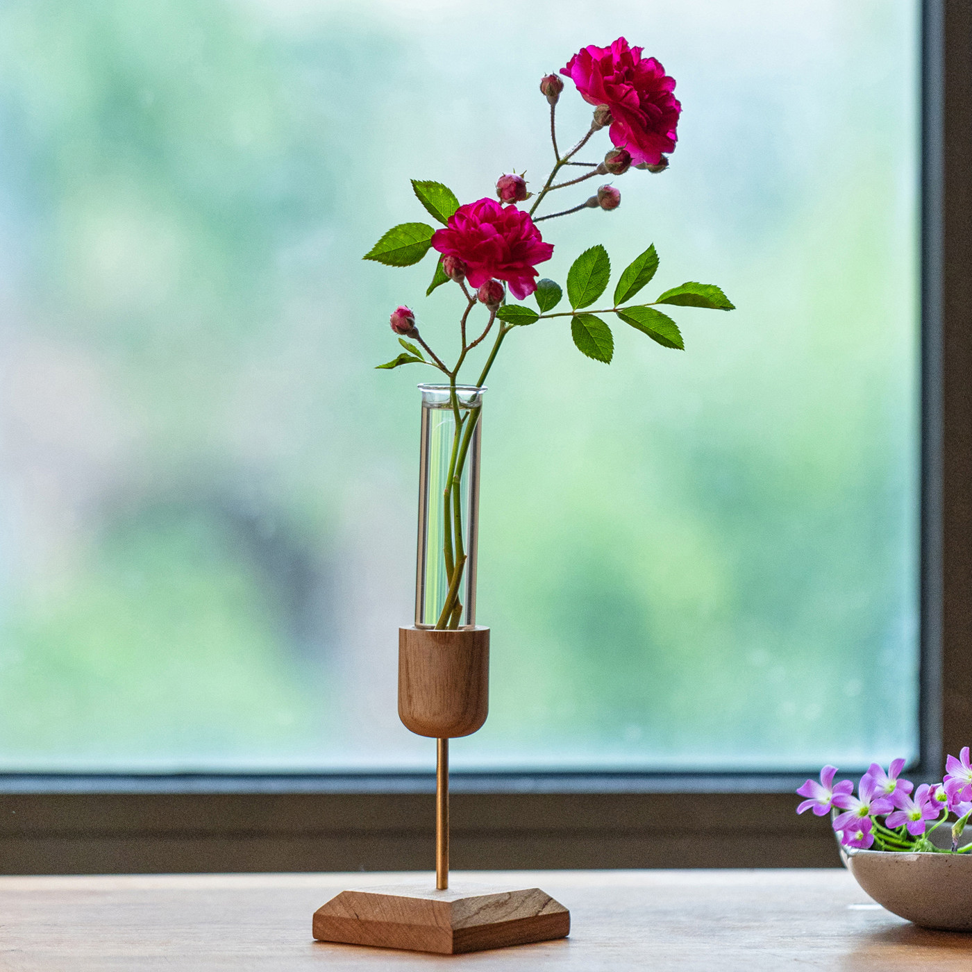 简约艺术试管小花瓶插花水培器皿图片