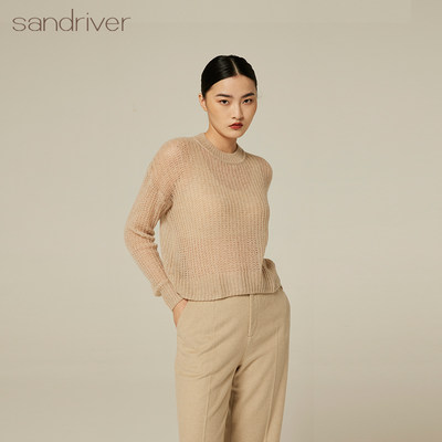 sandriver羊绒桑蚕丝上衣