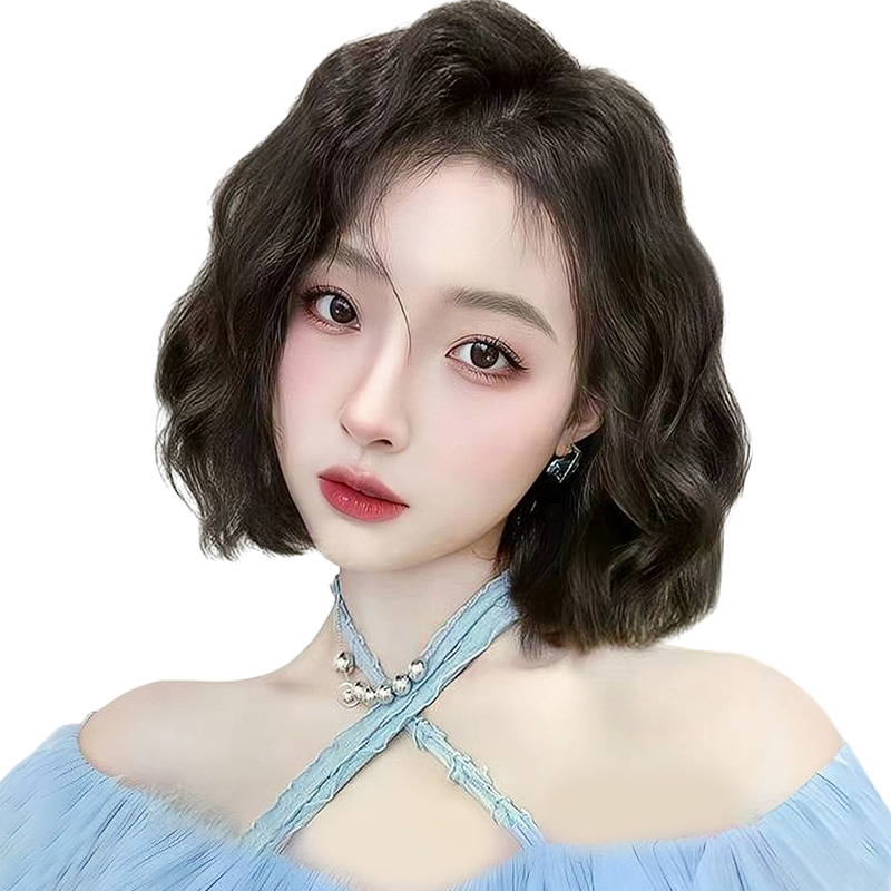 假发卷发仿真真发自然减龄