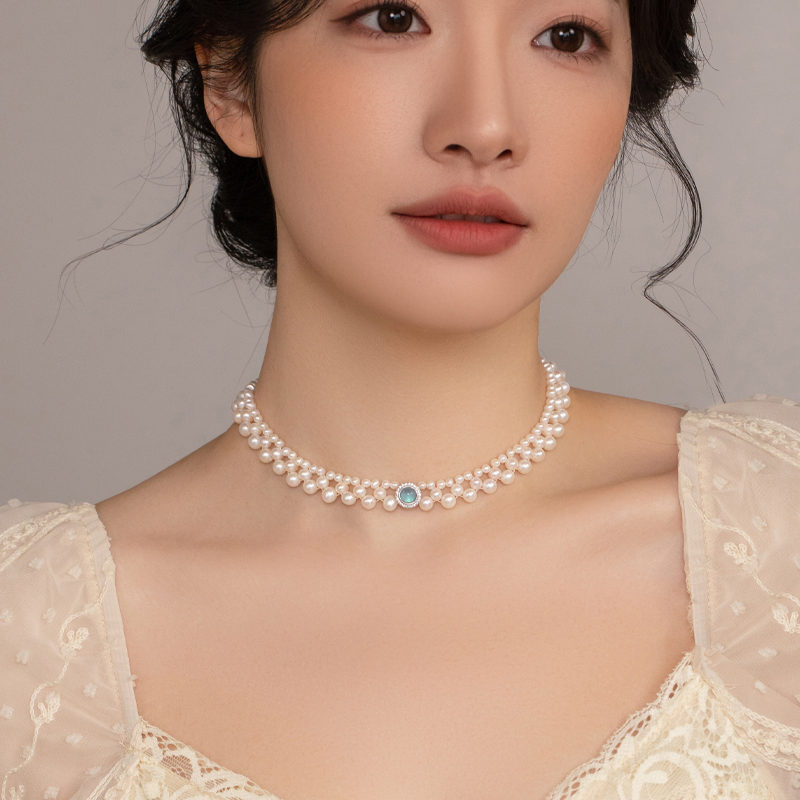 AOILDLLI轻奢小众设计感锁骨链
