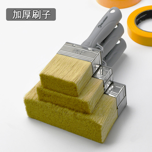 加厚油漆刷仿猪鬃清洁扫灰尘刷子保洁家用装修刷漆工具棕毛大排刷