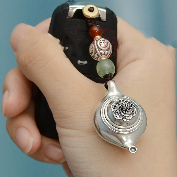 把把壶项链小众小汽车挂件钥匙扣