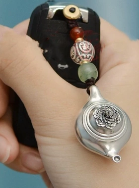 把把壶项链小众小汽车挂件钥匙扣