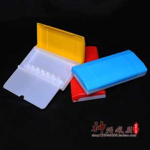 戏曲化妆盒子京剧调色盒调色板眉笔油彩收纳盒