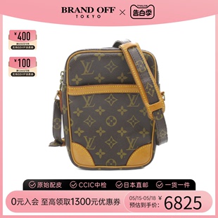 中古LV路易威登女包B级9新Danube相机包老花手提斜挎包BRANDOFF