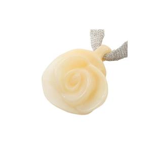 中古Chanel香奈儿女A级95新necklace项链帆布项链白色