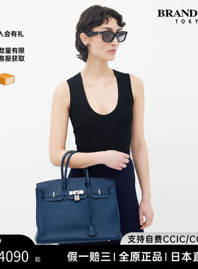 中古Hermes爱马仕女包A级95新Birkin 35~40铂金包手提包BRANDOFF