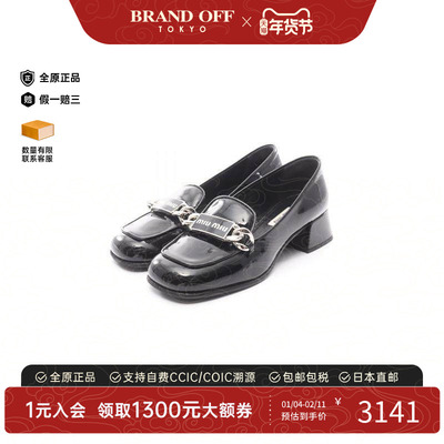 中古MiuMiu缪缪鞋レディース