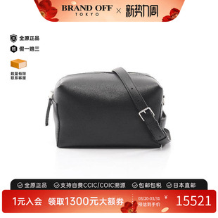 中古Celine赛琳男包S级99新Shoulder bag肩包牛皮斜挎包黑色