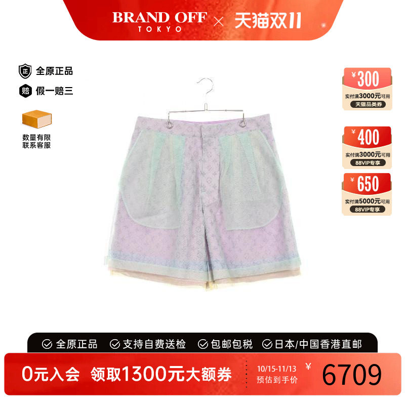 中古LV路易威登裤子メンズ尼龙