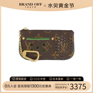 中古LV路易威登A级95新wallet钱包硬币包老花手拿包BRANDOFF时尚