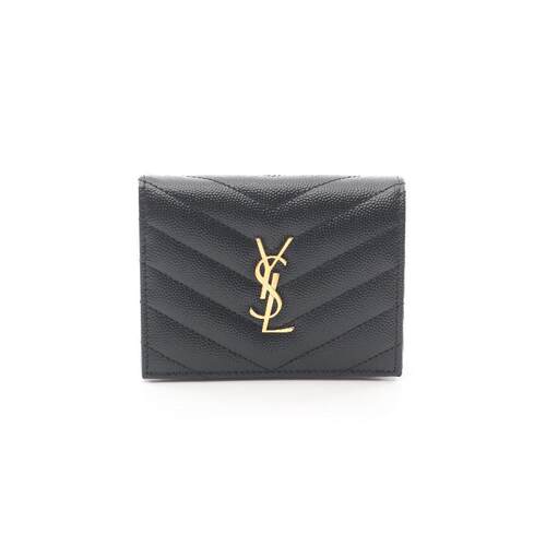 中古YSL圣罗兰短钱包レディース