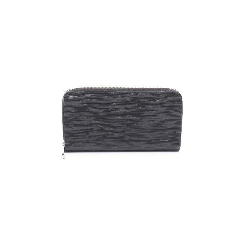 中古LV路易威登男A级95新wallet钱包牛皮长钱包黑色