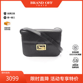 中古Celine赛琳女包B级9新shoulder bag斜挎包牛皮单肩包黑色正品