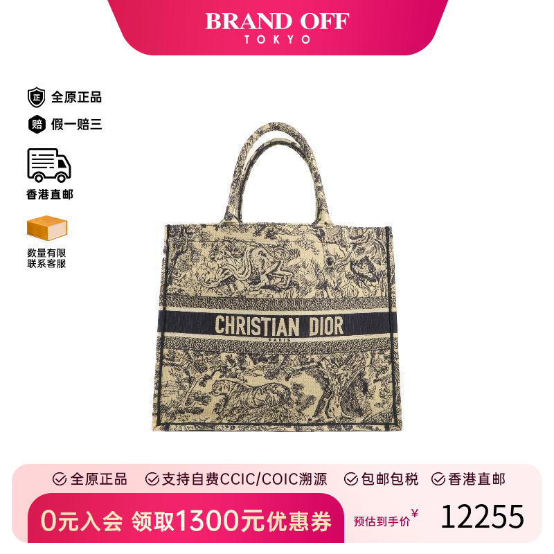 中古-日本进口Dior迪奥托特包