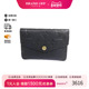 中古LV路易威登女A级95新coin purse零钱包牛皮零钱包黑色