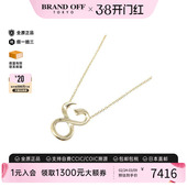 中古Tiffany&Co蒂芙尼女A级95新necklace项链黄金项链金色