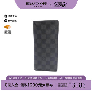 中古LV路易威登男C级85新Bi-fold Long Wallet双折长钱包长钱包