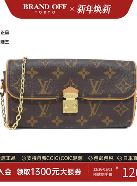 中古LV路易威登女包A级95新 Camille Pochette老花斜挎包BRANDOFF