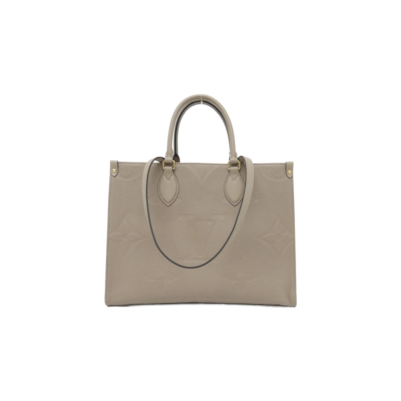 中古LV路易威登女包A级95新Empreinte On the Go牛皮老花单肩包