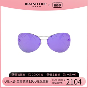 中古CHANEL香奈儿A级95新 sunglasses太阳镜4218紫色BRANDOFF时尚