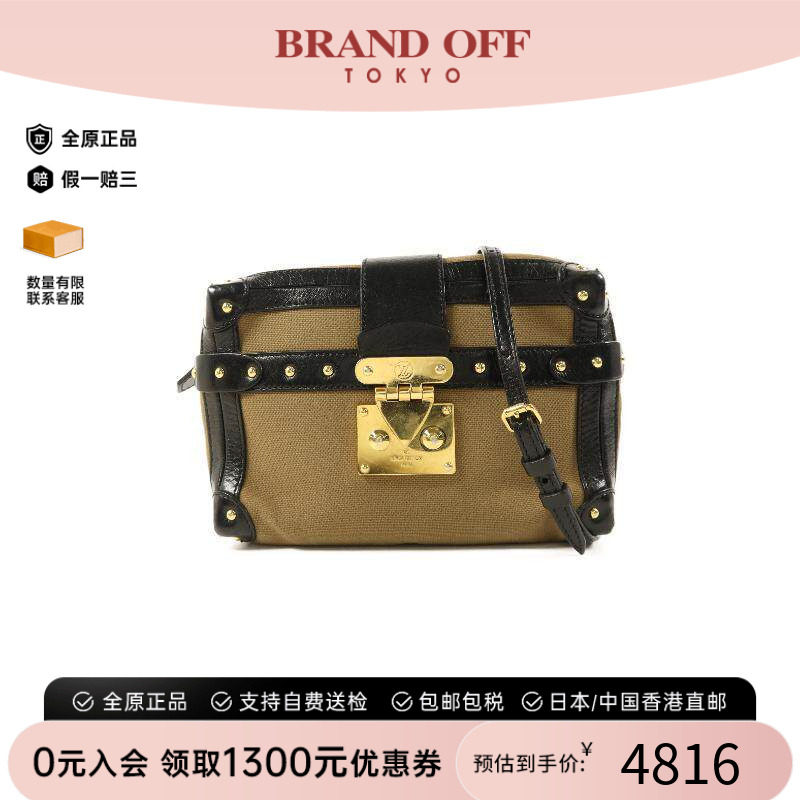 中古LV路易威登斜挎包メンズ帆布