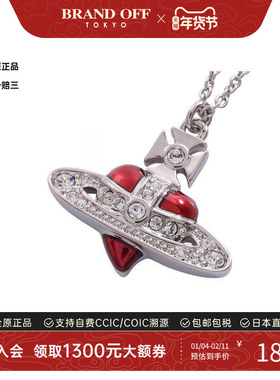 中古Vivienne Westwood薇薇安女S级99新necklace项链不锈钢项链