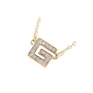 中古Givenchy纪梵希女B级9新necklace项链镀金金属项链金色