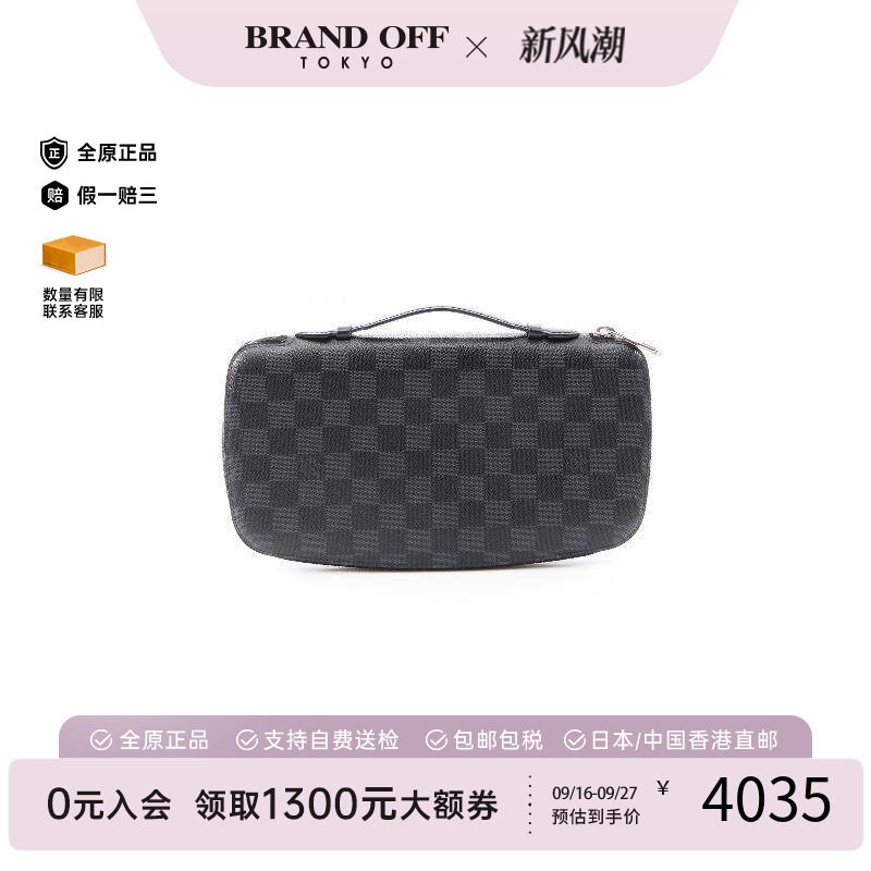 中古LV路易威登长钱包メンズ帆布
