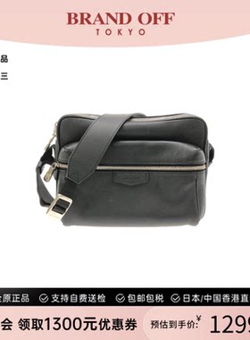 中古LV路易威登男包A级95新messenger黑色小牛皮斜挎包BRANDOFF