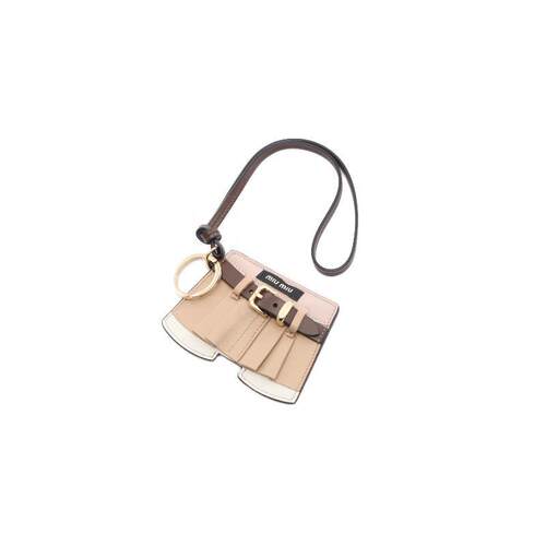 中古MiuMiu缪缪钥匙扣