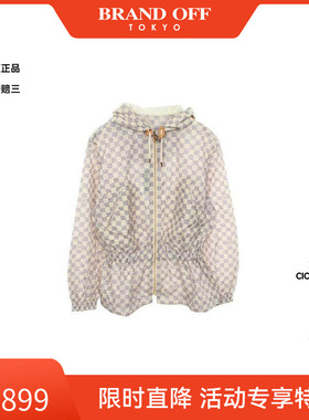 中古LV路易威登女A级95新Jacket夹克外套尼龙外套白色