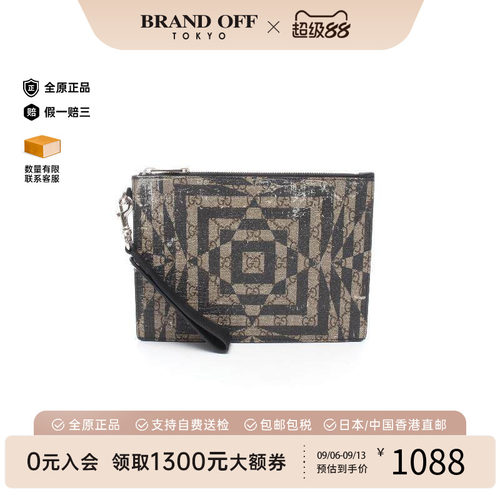 中古-日本进口Gucci古驰手拿包