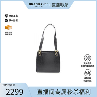 中古Ferragamo菲拉格慕女包B级9新Shoulder bag肩包牛皮托特包