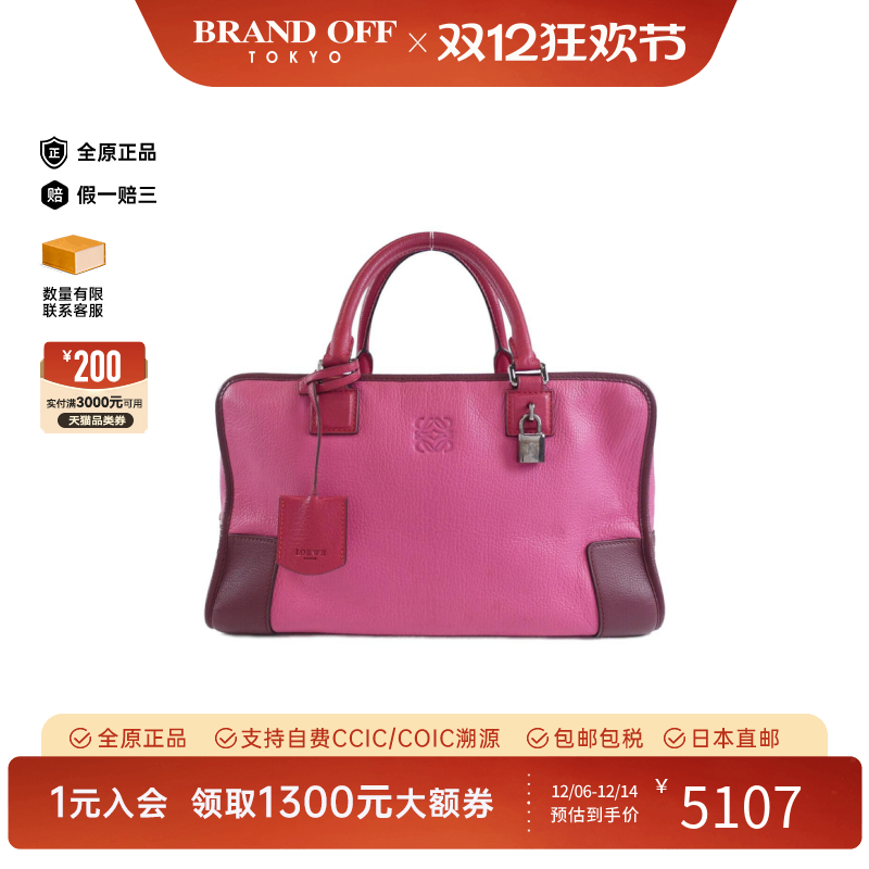 中古LOEWE罗意威手提包女包