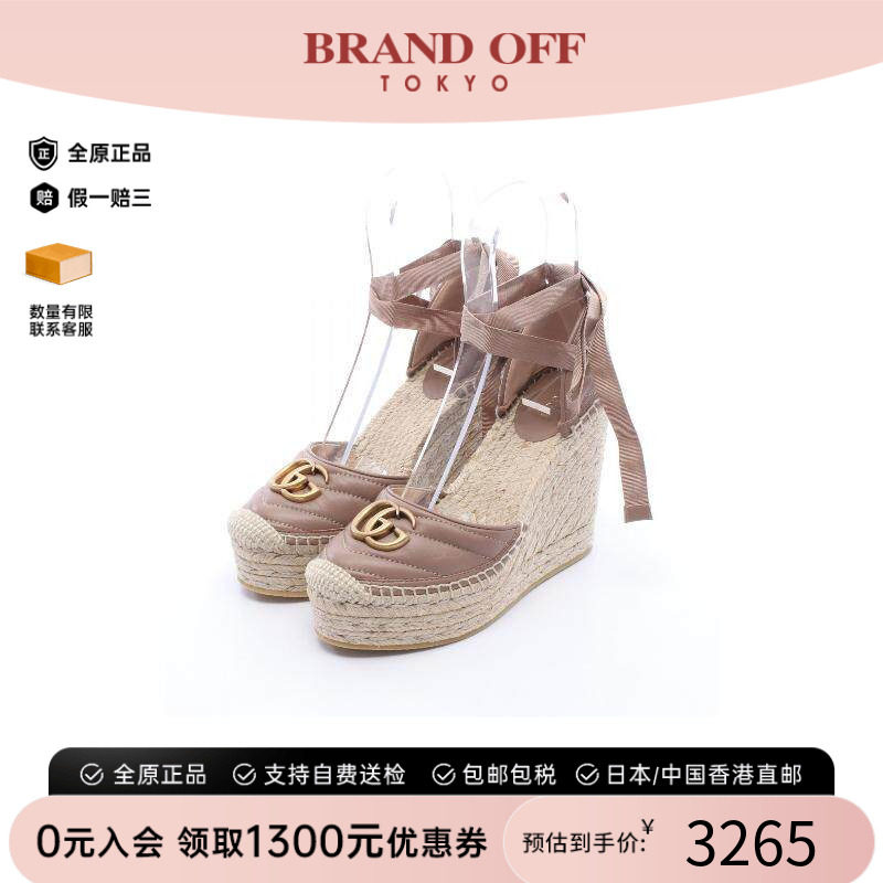 中古Gucci古驰鞋レディース牛皮