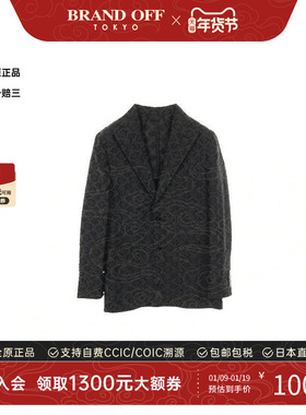 中古LV路易威登男A级95新tailored jacket修身夹克羊毛外套黑色