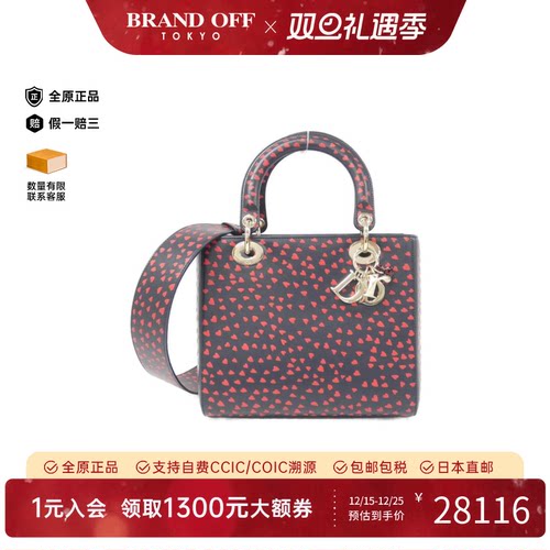 中古DIOR迪奥女单肩手提包