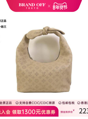 中古LV路易威登女包A级95新Shoulder bag肩包牛皮单肩包灰色正品