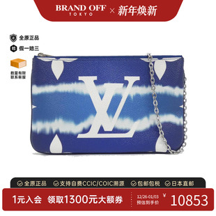 2020SS斜挎包BRANDOFF Zip 中古LV路易威登女包A级95新 Double