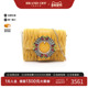 中古Miu Miu缪缪女包A级95新shoulder bag斜挎包牛皮斜挎包黄色