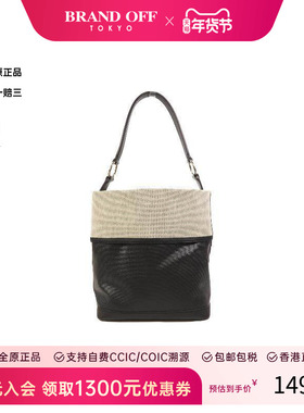 中古Hermes爱马仕女包A级95新Shoulder bag肩包帆布单肩包黑色