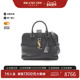 中古YSL圣罗兰女包A级95新handbag手提包牛皮斜挎包黑色